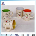 10oz hello kitty design glazed ceramic mug